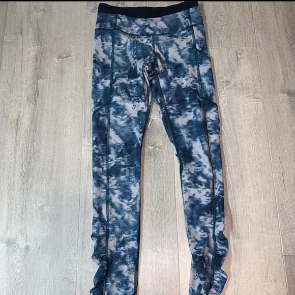 NWOT Lululemon Full Length Leggings Tie Dye - Picture 2 of 7
